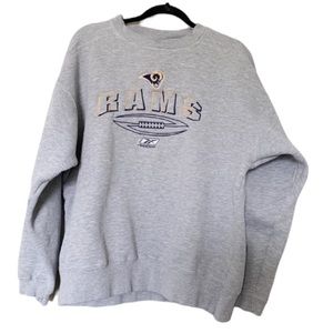 Vintage NFL Rams Crew Football Sweatshirt